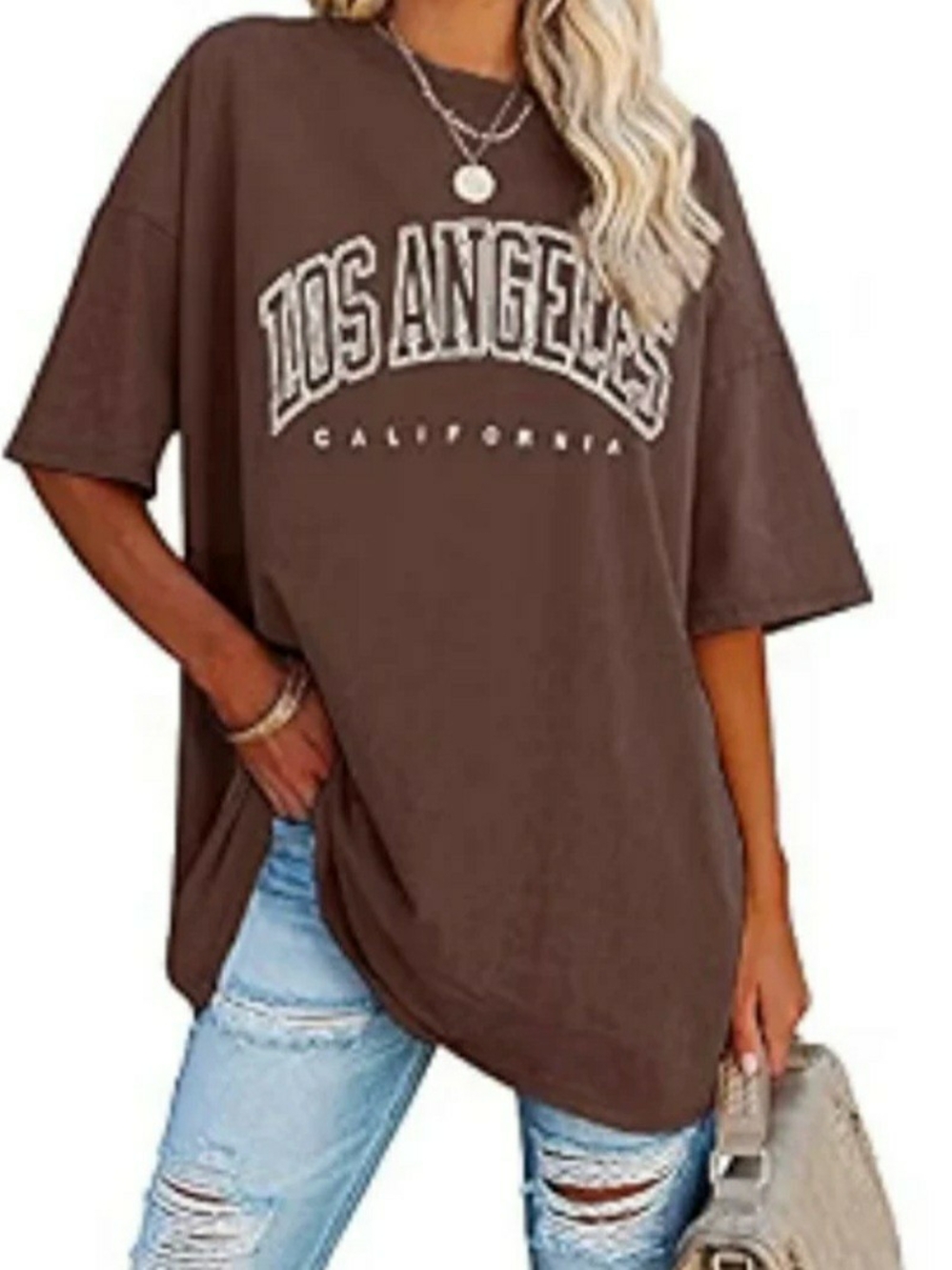 Los Angeles California Oversized Women’s Tee